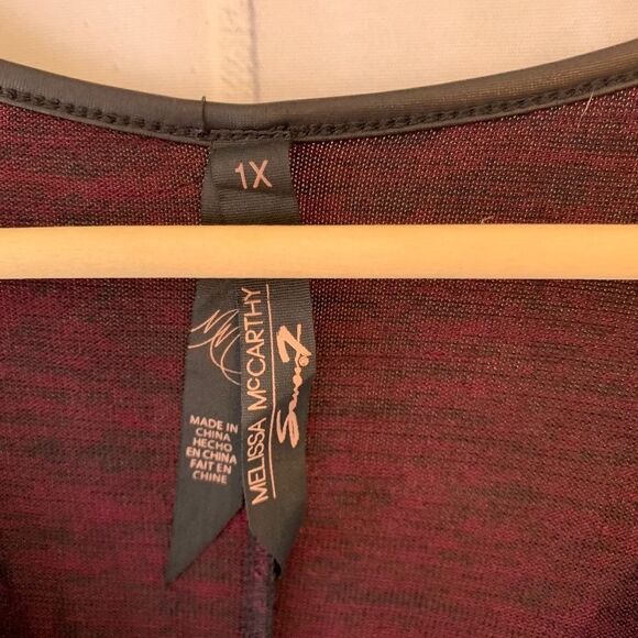 Melissa McCarthy Seven7 Heather Tunic Dress Sz 1X - Picture 3 of 6